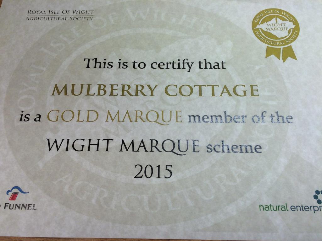 Mulberry Cottage B&B Bembridge Luaran gambar